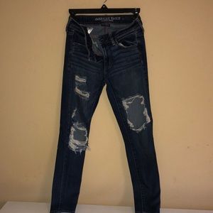 American eagle outfitters super stretch skinny jeans.
